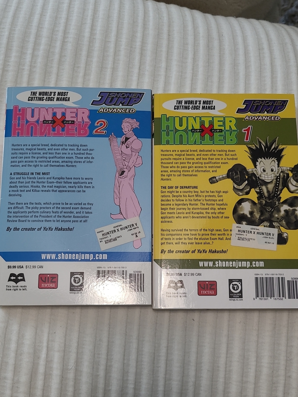 Hunter x Hunter Vol. 1 & 2 - Yoshihiro Togashi